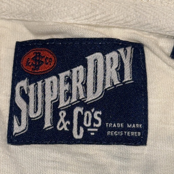 Superdry Embroidered T Shirt SZ Medium - Picture 8 of 10